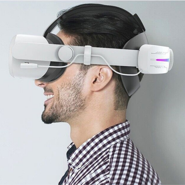 VR Comfort Head Strap With Battery